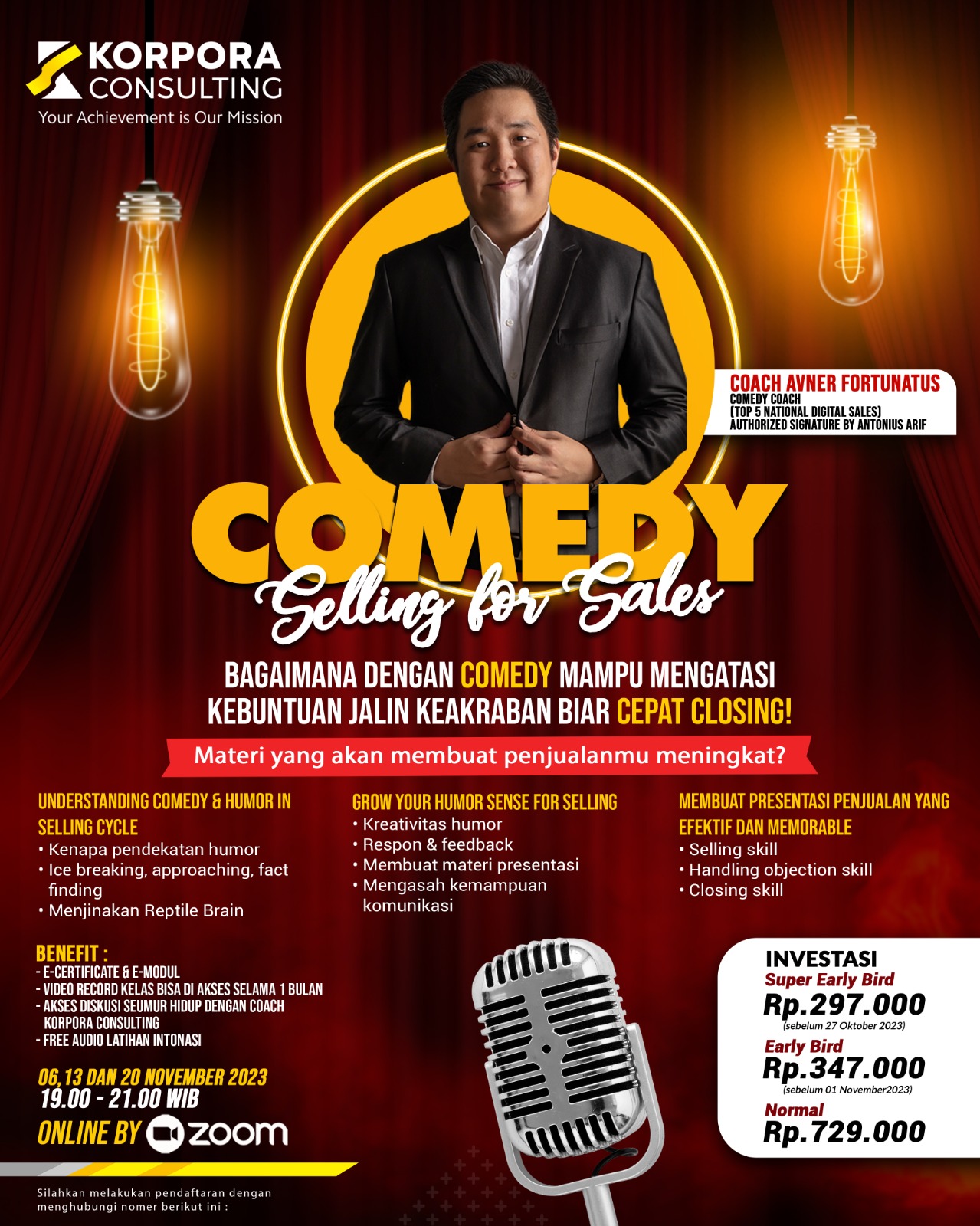 Comedy for Sales & Trainer